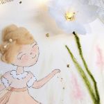 Podświetlany obrazek z aniołem dla dziewczynki - personalizowany aniołek dla dziewczynki