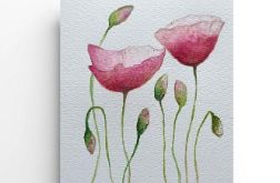 Maki 1-akwarela formatu A5.