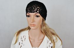 CZAPKA HANDMADE CZARNA 05