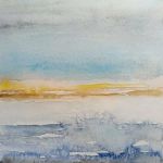 Abstrakcja-dwie akwarele. - 