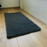 Dywan prostokątny z sznurka bawełnianego 110x170cm. - 