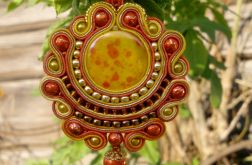 Wisior Pomarańczowy