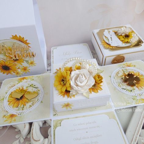 Ślubny exploding box 1047