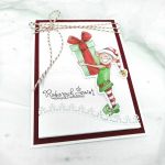kartka świąteczna z elfem - 