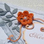 kartka 'moc życzeń' -energetyczna pomarańcza - 