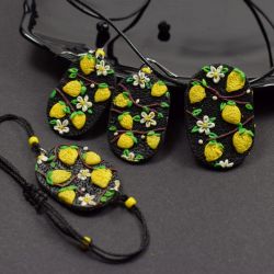 Komplet "soczyste cytryny"