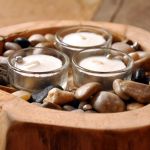 świecznik sosnowy wood-one - 