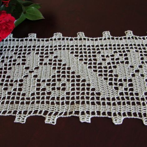 Bieżnik w kolorze mięty