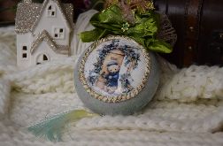 Bombka na choinkę, bombki ręcznie robione 64