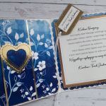 Kartka ślubna z uroczą parą młodą, personalizacja - Wnętrze kartki z życzeniami