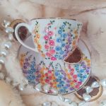 Ręcznie malowane barwne malwy komplet 200 ml - 