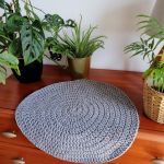 Podkładka na stół,średnica 30cm,pod talerz z sznurka. - 