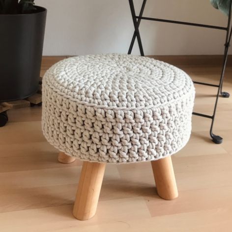 Pokrowiec na stołek,35cm,taboret,SCANDI