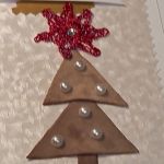 3 Kartki Świąteczne z choinką - Kartka na Boże Narodzenie z choinka