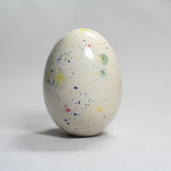 Jajko ceramiczne - pisanka wielokolorowa