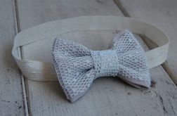 Opaska niemowlęca - Z kokardą - rezerwacja dla pani Kasi