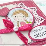 Urodzinowa kartka dla Dziewczynki 2 - 