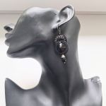 Black kolczyki sutasz - 