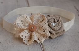 Opaska niemowlęca - Rustykalna