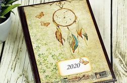 Kalendarz 2020 - łapacz snów i motyle