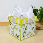 Tropikalny box z liśćmi - tropikalny