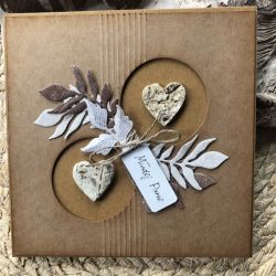 014,kartka na ślub z brzozowymi serduszkami