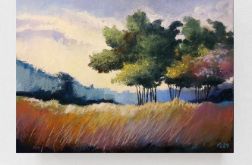 Pejzaż 12-praca formatu 18/24 cm