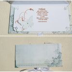 Kopertówka z okazji ślubu ' motyle i damaski'  - 