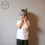 Maska dla dzieci i dorosłych - NIETOPERZ - Maska nietoperz 4