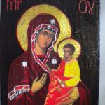 ikona - Maryja z dzieciątkiem 1 - widok ikony