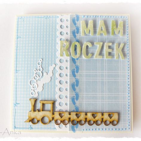 Kartka na ROCZEK dla chłopca