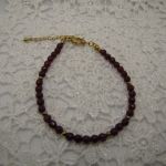 Delikatna bransoletka z agatem 01 - 