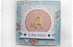 Kartka urodzinowa ze słoniem