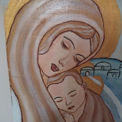 Matka Boza z Dzieciątkiem - obraz