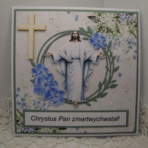 Kartka wielkanocna religijna 13