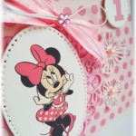 Myszka Minnie kartka urodzinowa roczek 2 3 4 - 