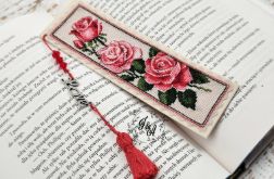 Różana zakładka 1