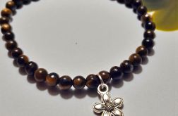 Bransoletka z kamieni tygrysiego oka - dobrobyt i szczęście