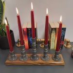 Świecznik Loftowy 5-ramienny F005_1-W1 Loft - Świecznik Loftowy F005-1_W1 Loft