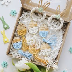 Zawieszki wielkanocne box | Ozdoby Wielkanoc