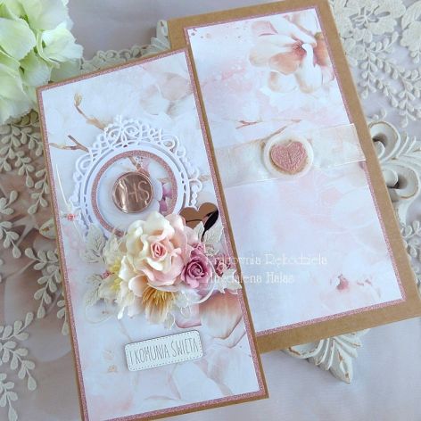 Komunijna kartka w pudełku 627