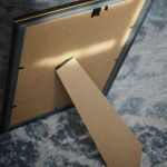 obrazek w ramce mandala ORANGE - obraz do salonu