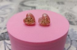 Kolczyki z żywicy epoksydowej - KOPERKOWE LOVE