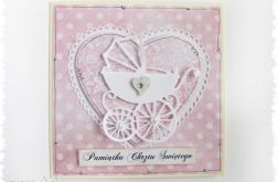 Kartka na Chrzest dla dziewczynki