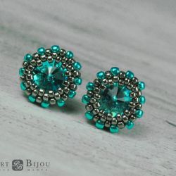 Kolczyki sztyfty / wkrętki Swarovski 3