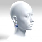 Kolczyki pride z kotem 006 - 