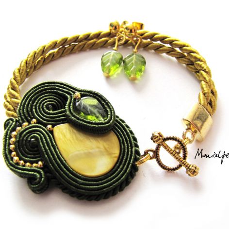 komplet biżuterii sutasz WIOSNA 