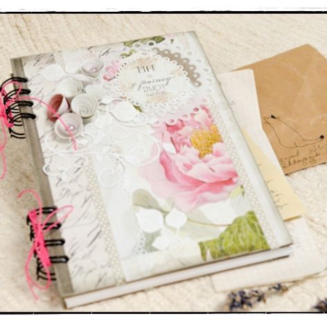 NOTES ZESZYT Scrapbooking PAMIĘTNIK ~WAŻKA~