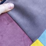 Kolorowa kosmetyczka podróżna z weluru - 