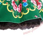 Spódnica zielona góralska słowianka - Spódnica zielona góralska słowianka Folk Melanii
